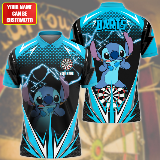 Personalized Name St Darts S3 Teal Version All Over Printed Unisex Shirt S090504