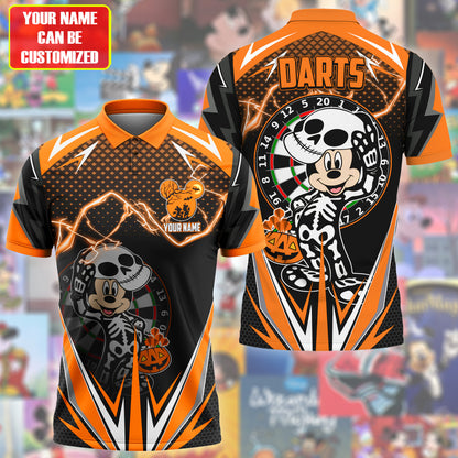 Personalized Name Mk Darts Halloween S10 All Over Printed Unisex Shirt S090801