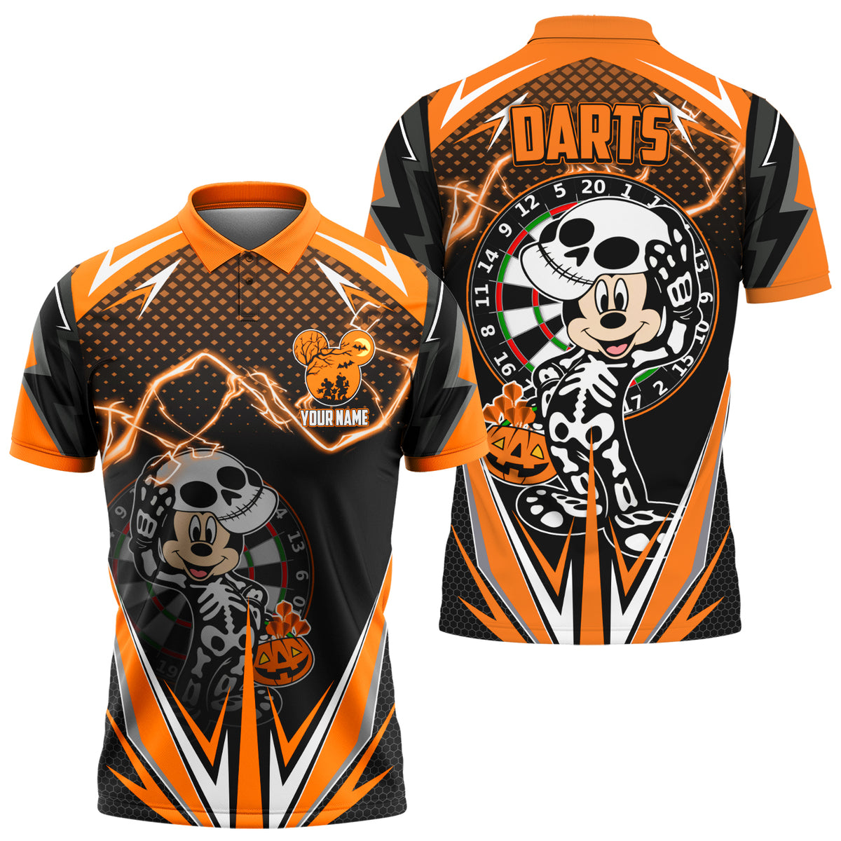 Personalized Name Mk Darts Halloween S10 All Over Printed Unisex Shirt S090801