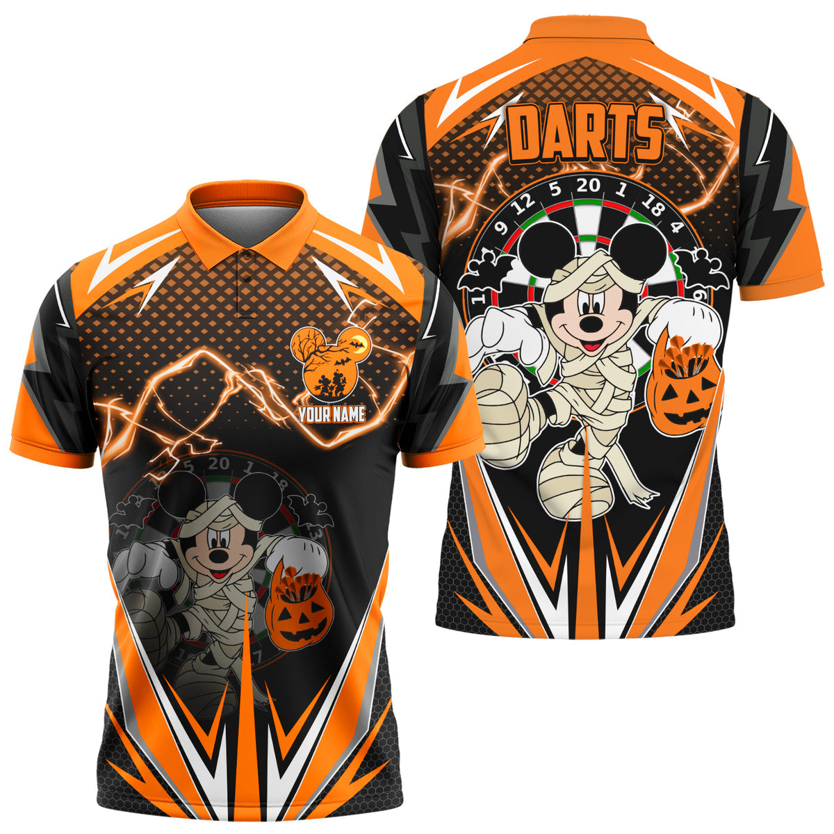 Personalized Name Mk Darts Halloween S11 All Over Printed Unisex Shirt S090802