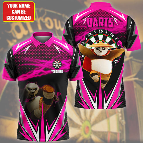 Personalized Name Po Darts Pink Version All Over Printed Unisex Shirt S120607