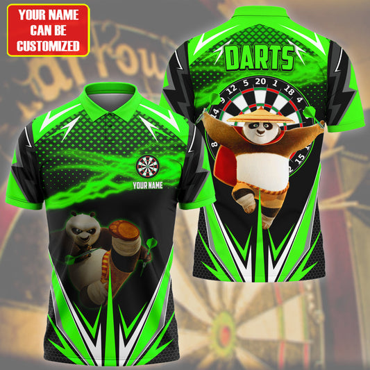 Personalized Name Po Darts Green Version All Over Printed Unisex Shirt S120607