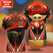 Personalized Name Yd Billiard Red Version All Over Printed Unisex Shirt S130507