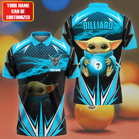 Personalized Name Yd Billiard Teal Version All Over Printed Unisex Shirt S130507