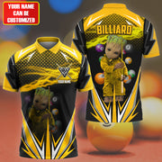 Personalized Name Gr Billiard Yellow Version All Over Printed Unisex Shirt S130508