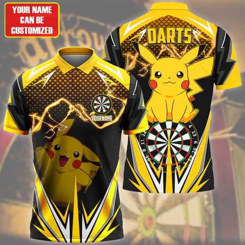 Personalized Name Pkc Darts Yellow Version All Over Printed Unisex Shirt S150206