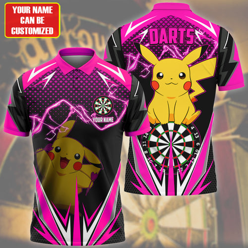 Personalized Name Pkc Darts Pink Version All Over Printed Unisex Shirt S150206