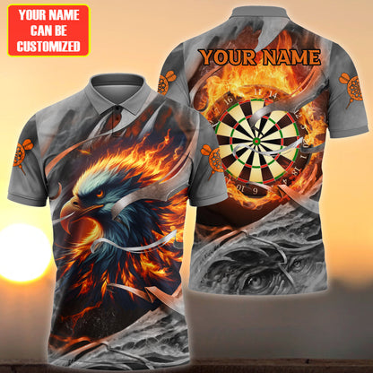 Dartboard Phoenix S6 Personalized Name 3D Shirt For Darts Player S150401