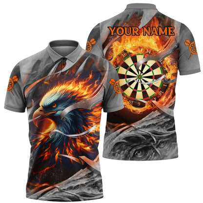 Dartboard Phoenix S6 Personalized Name 3D Shirt For Darts Player S150401