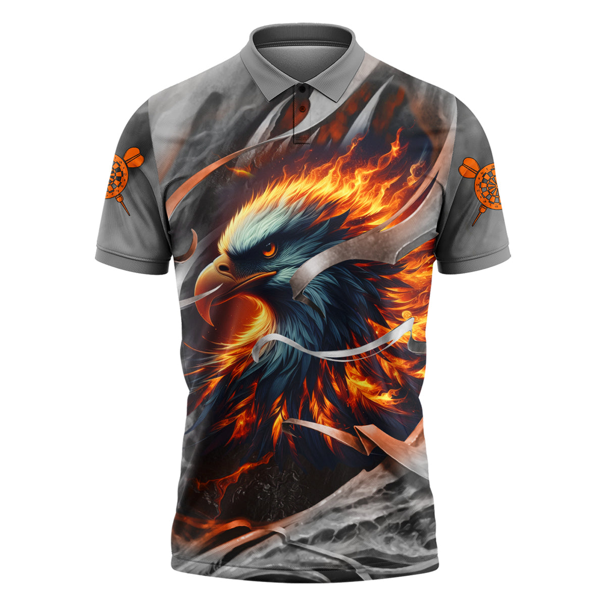 Dartboard Phoenix S6 Personalized Name 3D Shirt For Darts Player S150401
