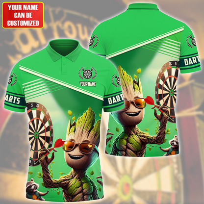 Personalized Name Gr Darts V5 All Over Printed Unisex Shirt S160501