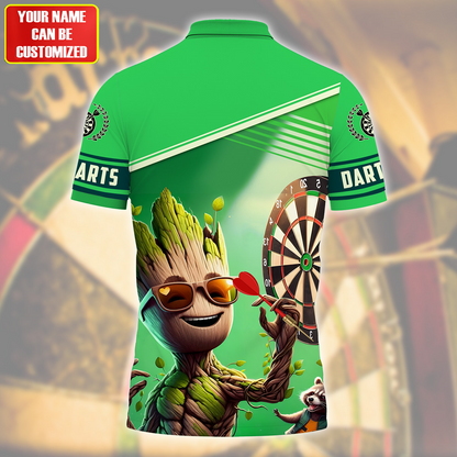 Personalized Name Gr Darts V5 All Over Printed Unisex Shirt S160501