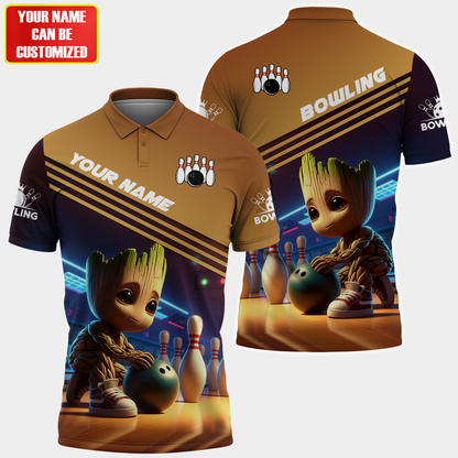 Personalized Name Gr Bowling S2 All Over Printed Unisex Shirt S160502