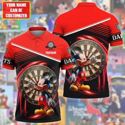 Personalized Name Mk Darts S7 All Over Printed Unisex Shirt S160503