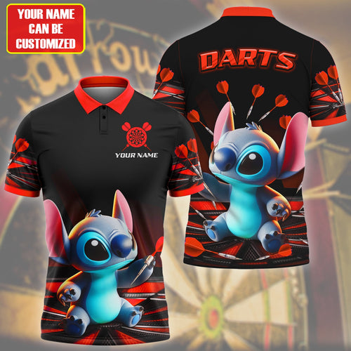 Personalized Name St Darts S16 Red Version All Over Printed Unisex Shirt S170202
