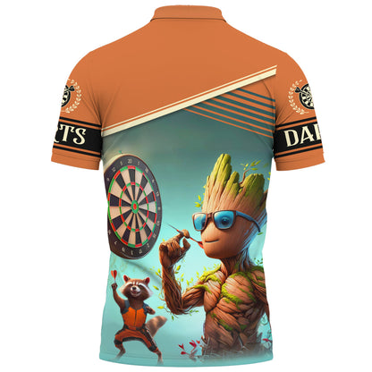 Personalized Name Gr Darts V4 All Over Printed Unisex Shirt S180503