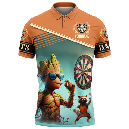 Personalized Name Gr Darts V4 All Over Printed Unisex Shirt S180503