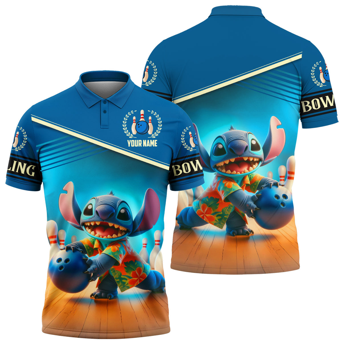 Personalized Name St Bowling S3 All Over Printed Unisex Shirt S180504