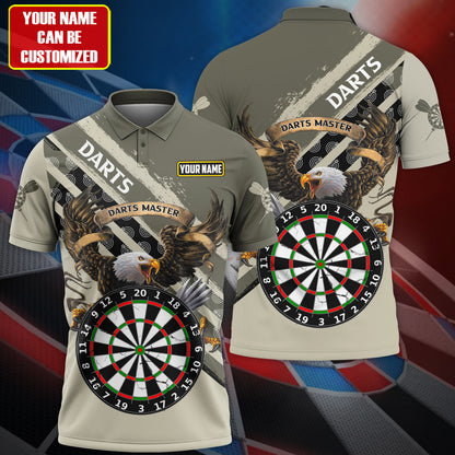 Dartboard Eagle S3 Personalized Name 3D Shirt For Darts Player S180705