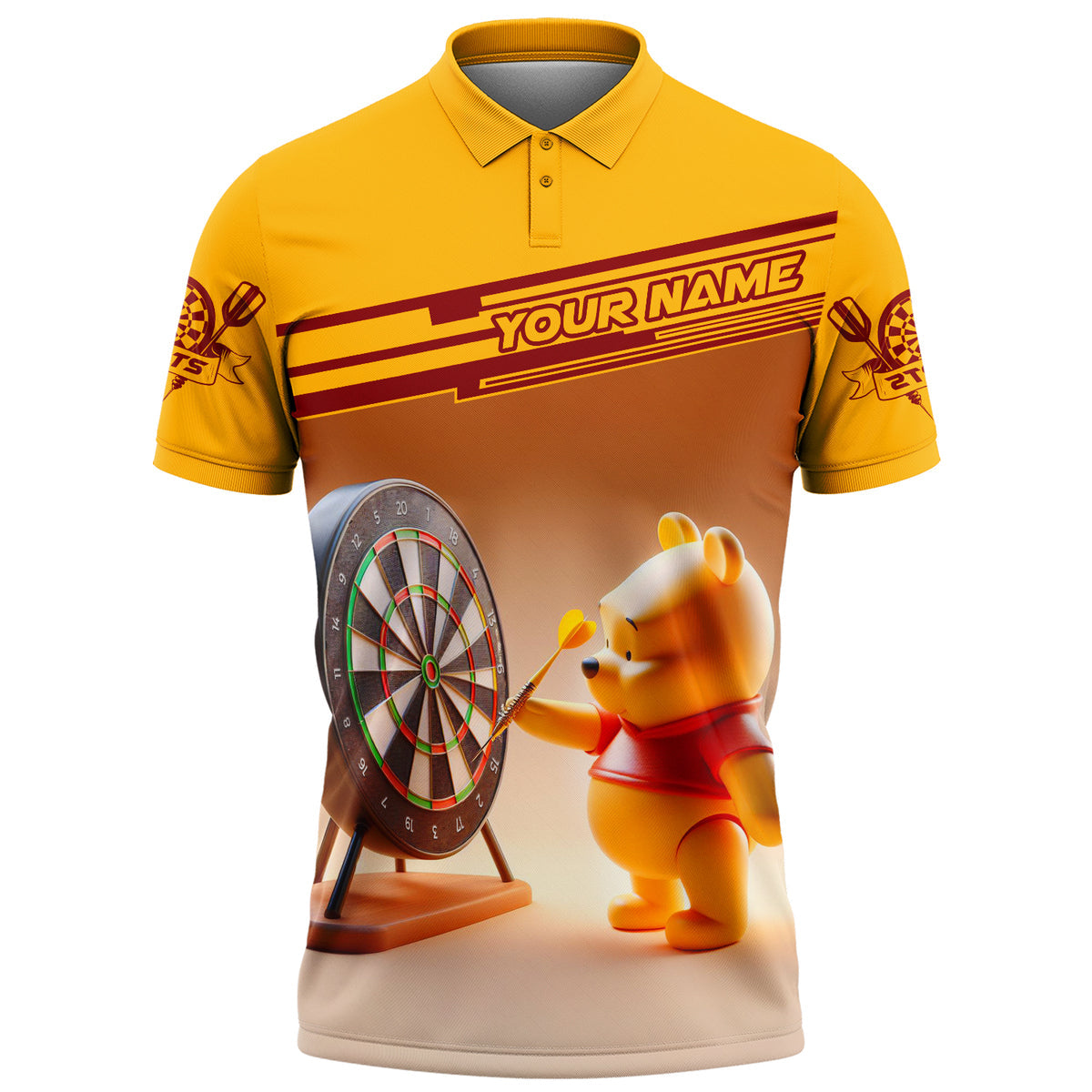 Personalized Name WTP Darts All Over Printed Unisex Shirt S200401