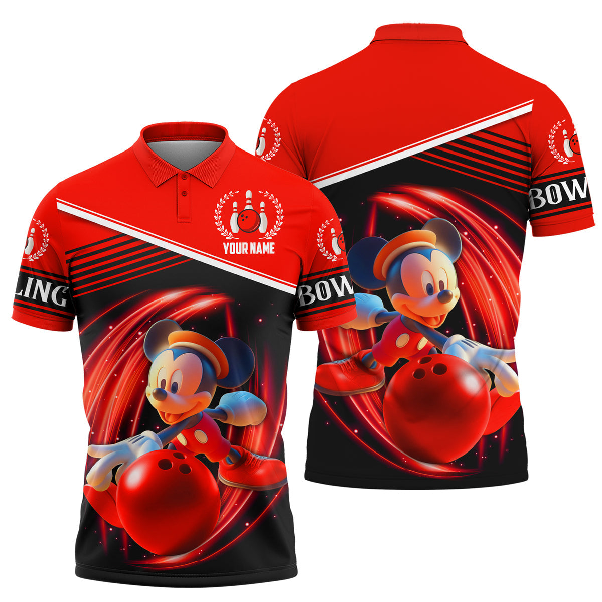 Personalized Name MK Bowling S3 All Over Printed Unisex Shirt S200510