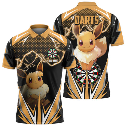 Personalized Name Ev Darts Brown Version All Over Printed Unisex Shirt S220209