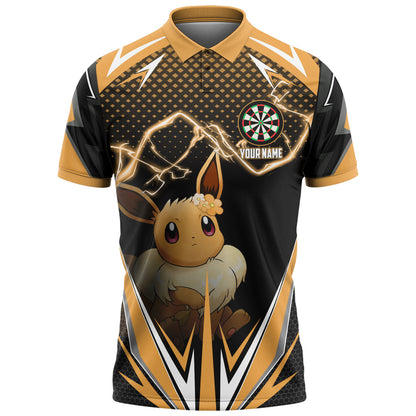 Personalized Name Ev Darts Brown Version All Over Printed Unisex Shirt S220209