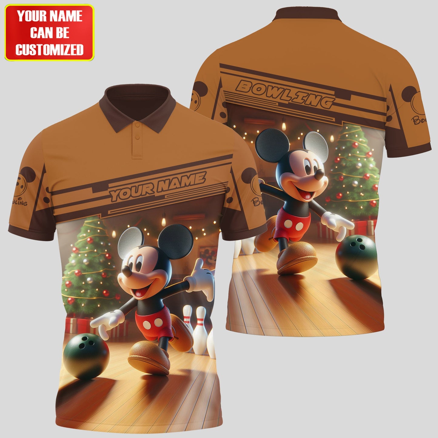 Personalized Name MK Bowling S2 All Over Printed Unisex Shirt S250402