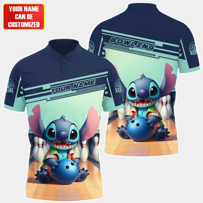 Personalized Name St Bowling S1 All Over Printed Unisex Shirt S250403