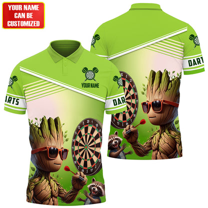 Personalized Name Gr Darts V6 All Over Printed Unisex Shirt S250603