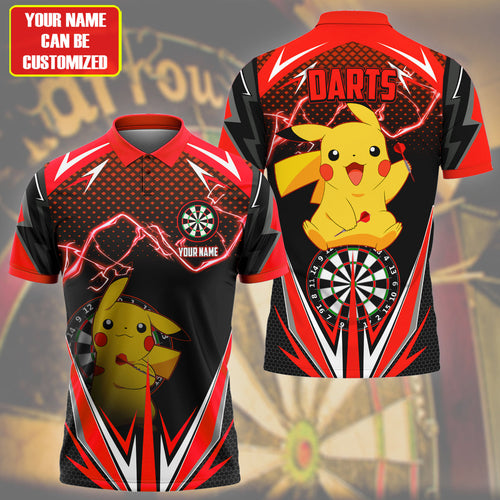 Personalized Name Pkc Darts S3 Red Version All Over Printed Unisex Shirt S270503