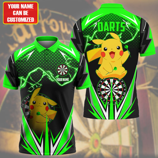 Personalized Name Pkc Darts S3 Green Version All Over Printed Unisex Shirt S270503