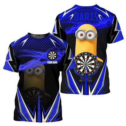 Personalized Name Mn Darts Blue Version All Over Printed Unisex Shirt S290701