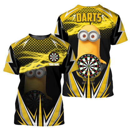Personalized Name Mn Darts Yellow Version All Over Printed Unisex Shirt S290701