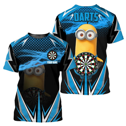Personalized Name Mn Darts Teal Version All Over Printed Unisex Shirt S290701