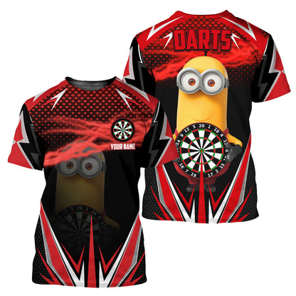 Personalized Name Mn Darts Red Version All Over Printed Unisex Shirt S290701