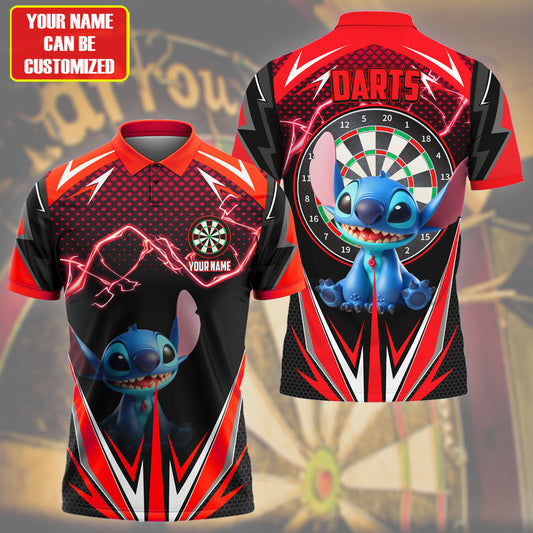 Personalized Name St Darts S7 Red Version All Over Printed Unisex Shirt S300501
