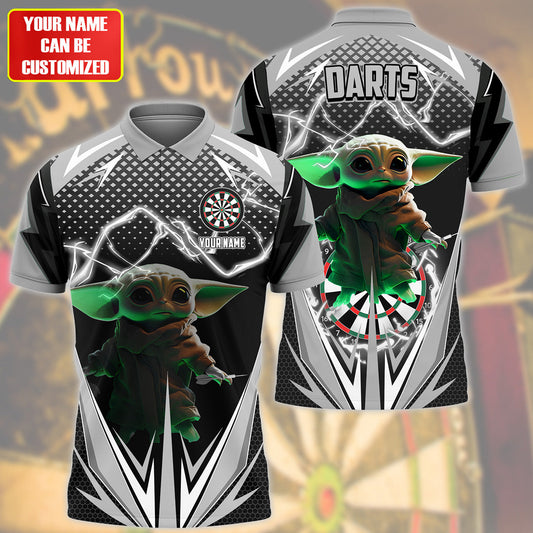 Personalized Name Yd Darts S3 Black Version All Over Printed Unisex Shirt S310503