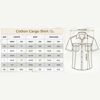 Personalized Merc Cotton Cargo Shirt