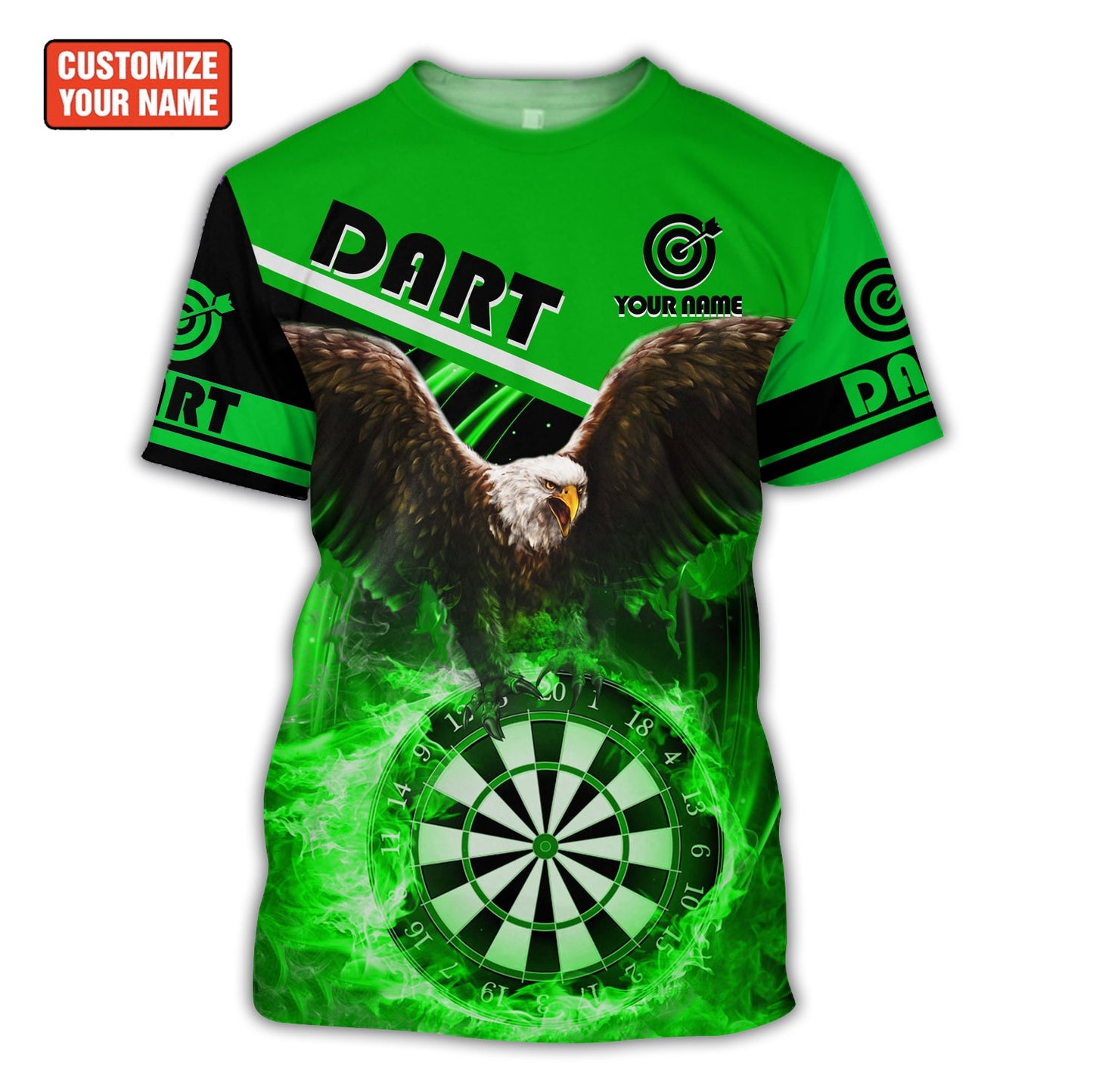 Personalized Name Darts All Over Printed Unisex Shirt - LP53 P020602