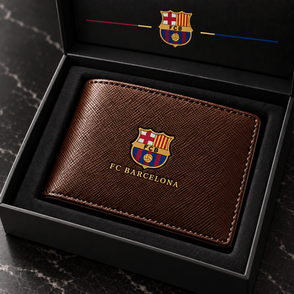 Barca FC 2026 Luxury Leather Wallet