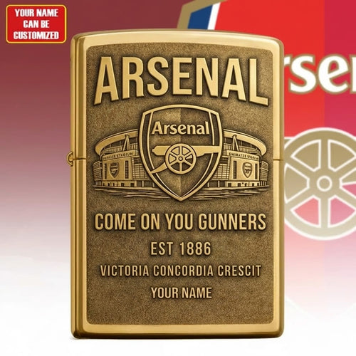 Personalized Arsenal Stadium Zippo Lighter