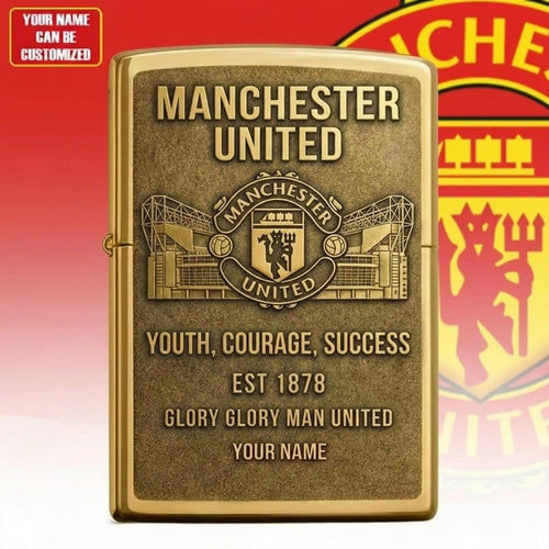 Personalized MU FC Stadium Zippo Lighter