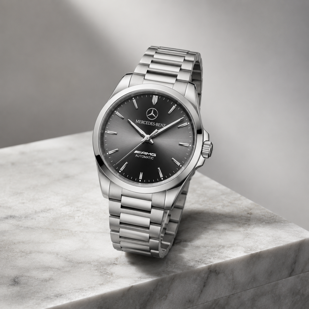 Merc Automatic Since 1926 Alloy Quartz Watch