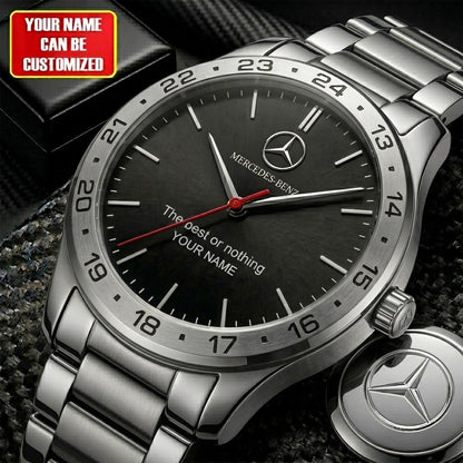 Personalized Mercedes Luxury Alloy Quartz Watch
