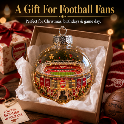 Arsenal Stadium Ornament - Personalized Christmas Gifts