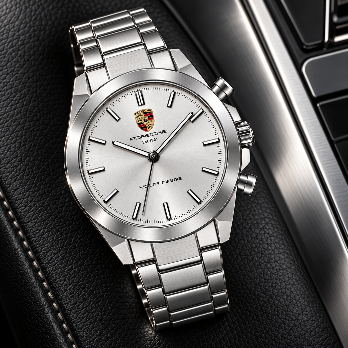 Pors Signature Luxury Alloy Quartz Watch