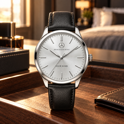 Personalized Merc Toronto 2026 Leather Watch