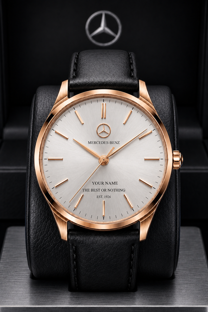 Personalized Merc Signature 1926 Leather Watch