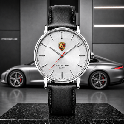 Personalized Pors Monaco 2026 Leather Watch